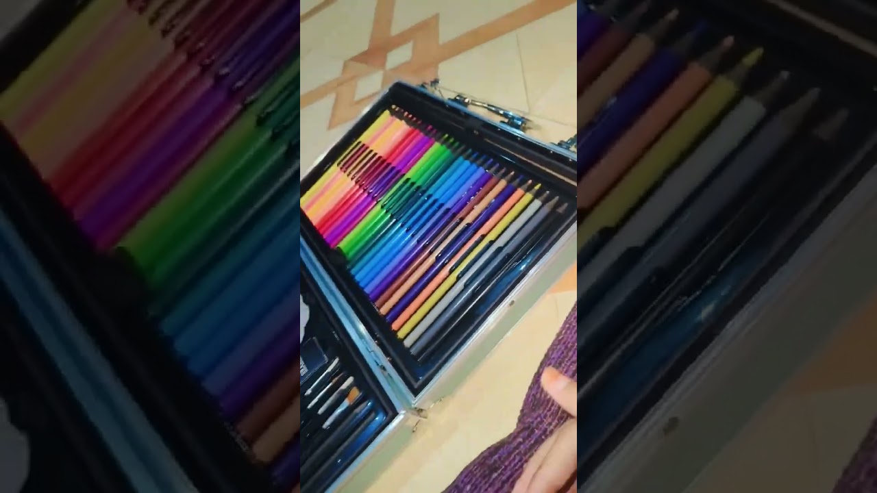 Unboxing my colour kit 🖍️🎨