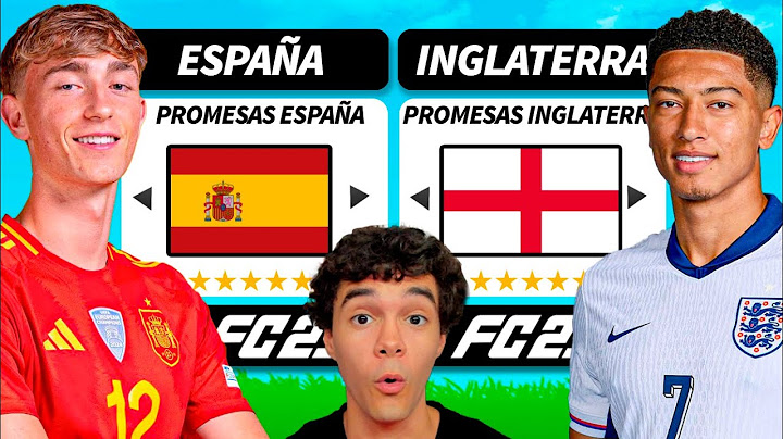 ¡PROMESAS DE ESPAÑA vs PROMESA DE INGLATERRA en FIFA!