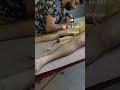 TURKISH MASSAGE THERAPY THAT RELIEVES TENSIONS IN THE QUADRICEPS #satisfying #relaxing #asmr #shorts