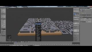 QR Code to 3D Model - Blender Tutorial