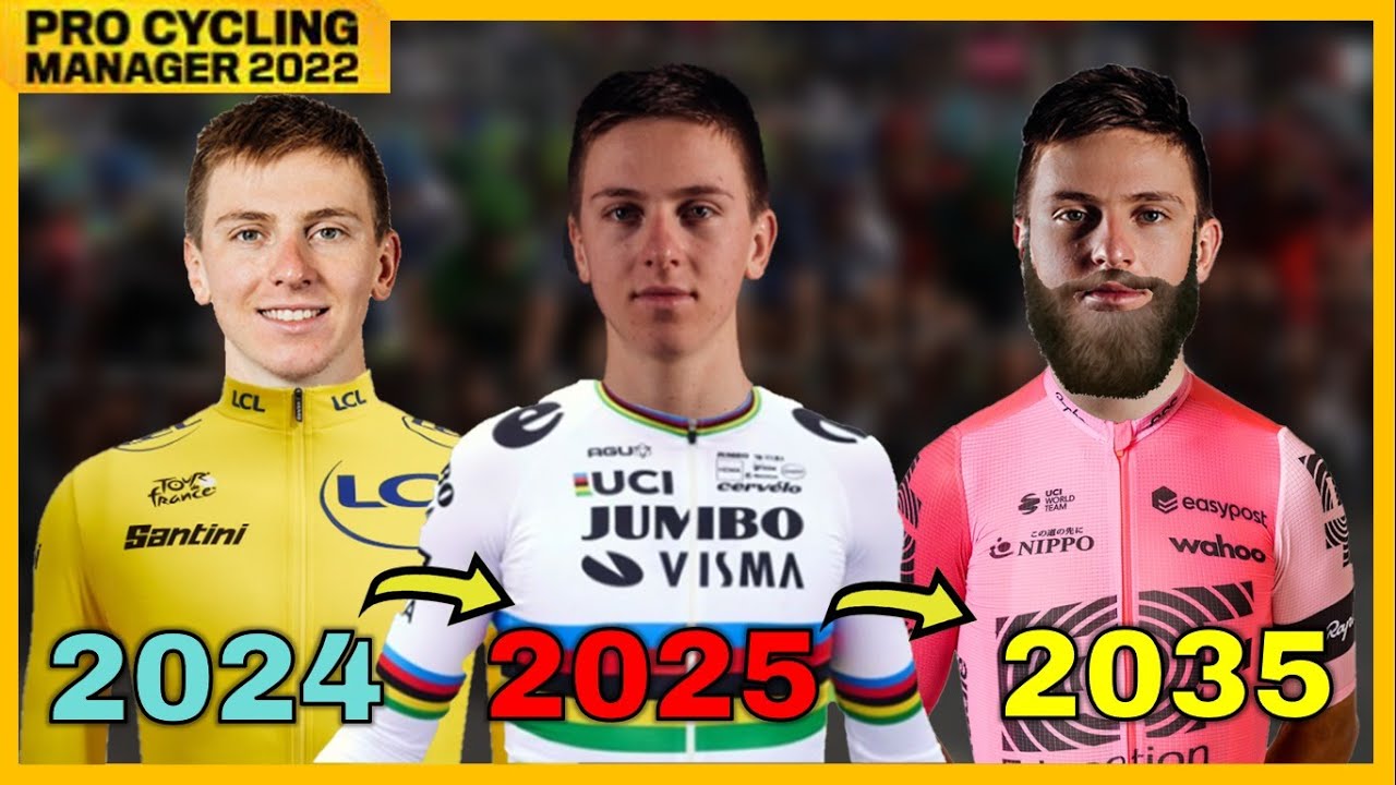 Tadej Pogačar's ENTIRE Pro Cycling Career Simulation 2023-2037