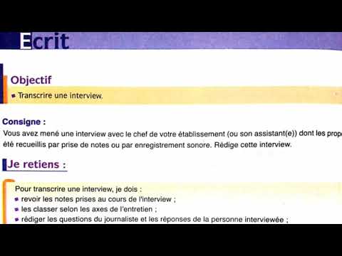 Pouvez-Vous Prendre Un Cahier Dans Une Interview