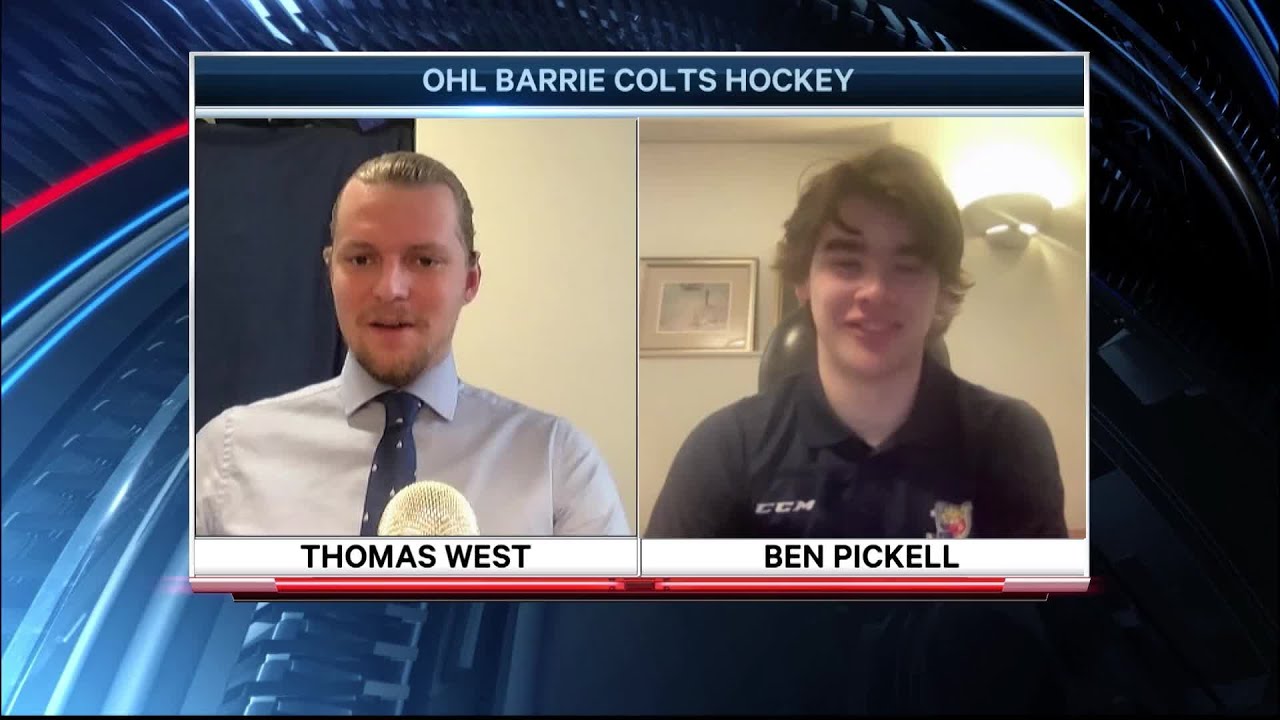 Barrie Colts | One on One with Ben Pickell - YouTube