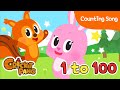 Counting Song | Counting to 100 | 1-100 | CricketPang Songs for Kids