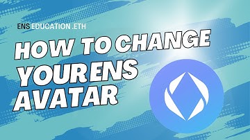 HOW TO CHANGE YOUR ENS AVATAR IN 3 MINUTES