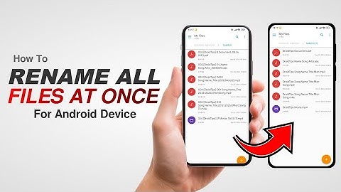 How To Rename Files All At One on Android Device Using Regex on Solid Explorer