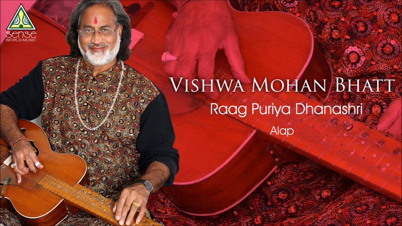 Pandit Vishwa Mohan Bhatt  Raag Puriya Dhanshri  Live at Saptak Festival