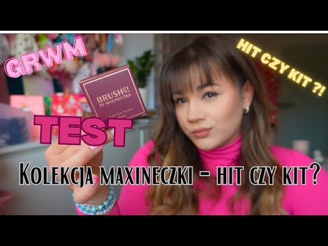GRWM ! Jak się zmienił mój makijaż przez rok? Testujemy NOWY PUDER POD OCZY MAXINECZKI ! NOWY HIT!