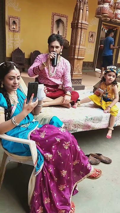 #shorts Yashoda ji kaise hasati h / Neha ji / Yashomati Maiya Ke Nandlala / Krishna Vlog Lovers