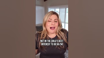 The 50/50 presumption for time-sharing in Florida and special needs kids 👀