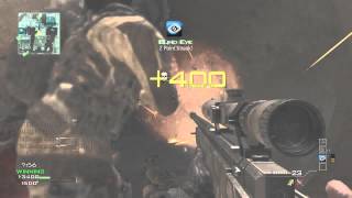 COD: MW3 | Lucky Collateral Quickscope on Hardhat!