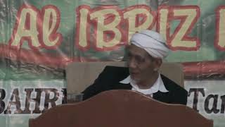 03. KH Maimun Zubair Ulang Tahun Pengajian Al Ibriz Ke 16