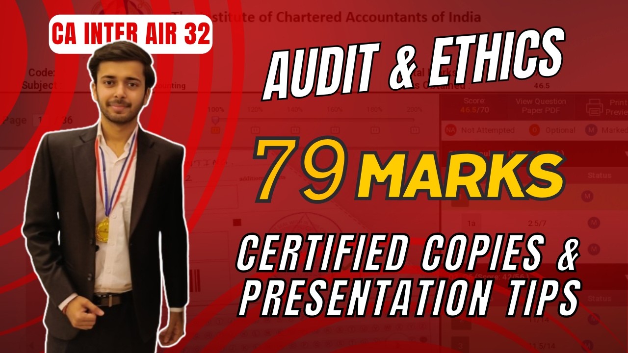 AUDIT Certified Copies of AIR32 | How to Write Answers? | Presentation Tips | 