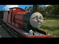 Los accidentes de james en thomas y sus amigos  parte 1