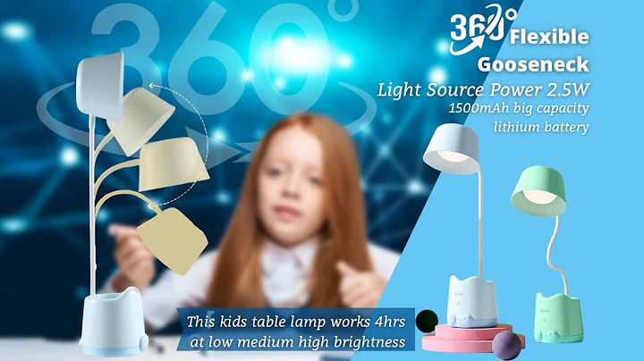 Pick Ur Needs Table Lamp study Rechargeable LED Touch On/Off Switch Desk Lamp Flexible Study Lamp - DayDayNews