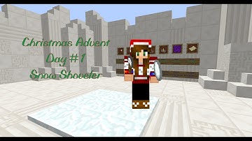 Minecraft Christmas Advent Day #1 - Snow Shoveler