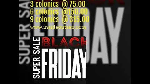 1 colonic    @ 40.00 3 colonics  @ 75.00 6 colonic...