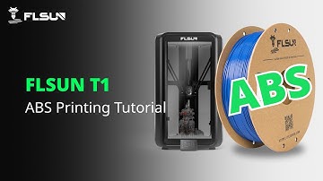 How to Print ABS Filament with FLSUN T1?