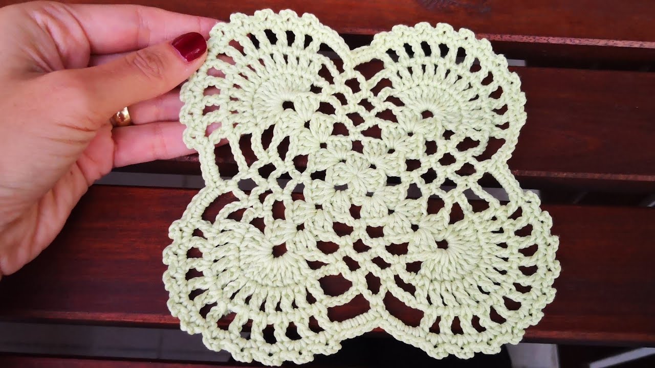 Dantel Örtü Motifi Yapımı