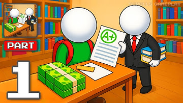 My Dream Library - Gameplay Walkthrough Part 1 - Create a Book Paradise (iOS, Android)