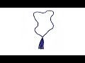 KJL By Kenneth Jay Lane Palm Beach Party 33 Tassel Ne KJL By Kenneth Jay Lane Palm Beach Party 33 Tassel Ne