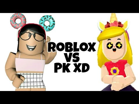 Roblox E Pkxd Pk Xd Vs Roblox Youtube - roblox pk xd