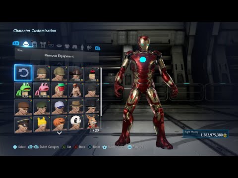 Tekken 7 Geese Marvel Iron Man Custom