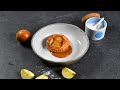 Karamellisierte Apfeltarte mit Zimt-Vanille-Sauce und Apfelsorbet by Nelson Müller