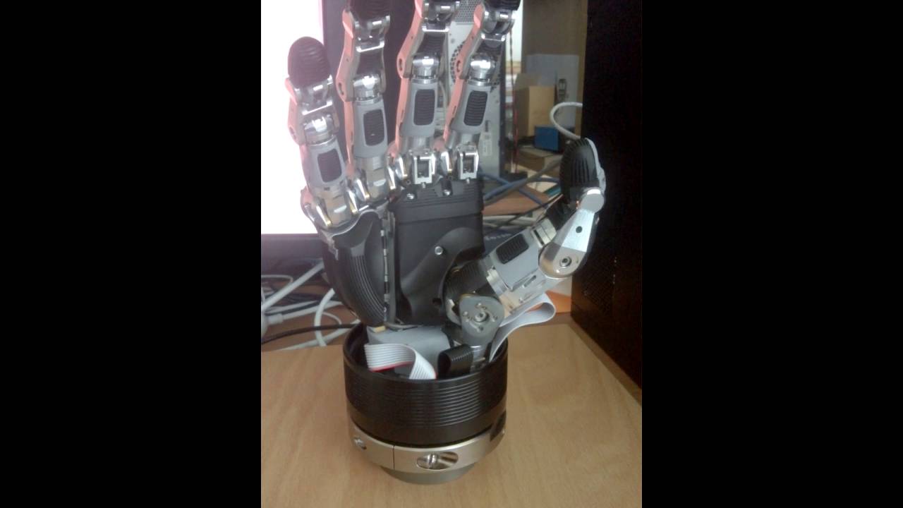 Programming robotic hand - YouTube