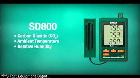 Extech SD Series Environmental Data Loggers