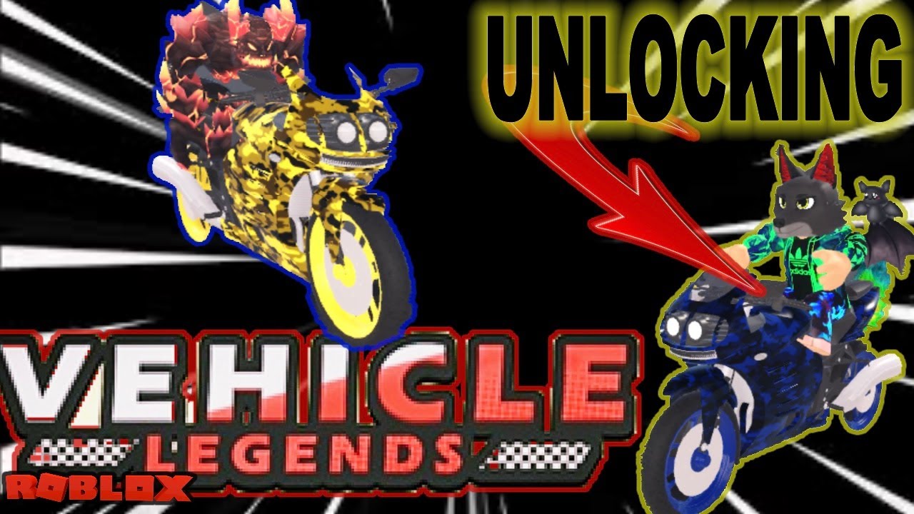UNLOCKING THE NEW MOTORCYCLE IN VEHICLE LEGENDS AND HAVING FUN ROBLOX