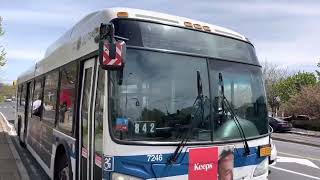 MTA NYC Bus: 2015 New Flyer Xcelsior XD40 #7246 on the B7