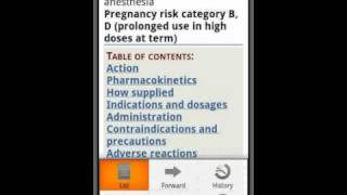 I.V. Drug Handbook by MobiSystems screenshot 2