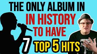 ONLY 1 Artist in HISTORY Has Had 7 TOP 5 HITS from 1 ALBUM...It's NOT Who U THINK!-Professor of Rock screenshot 1