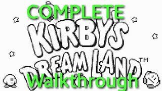 Kirby's Dream Land COMPLETE WALLTHROUGH Gameboy - Android screenshot 4