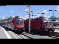 Züge Salzburg Hbf, 19.07.2016