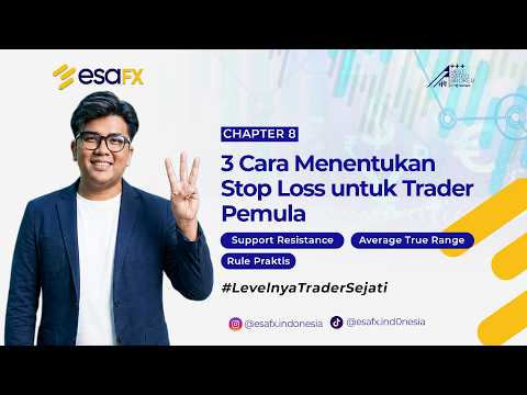 3 Cara Menentukan Stop Loss untuk Trader Pemula | Support Resistance, ATR & Rule Praktis