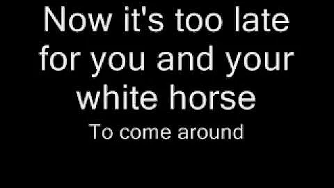 White horse-Taylor Swift lyrics