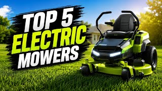 5 Best Electric Riding Mowers in 2026