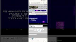 E11 number station - 13:00 UTC - 5737khz USB - 17/08/2026