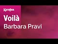 Voilà - Barbara Pravi | Karaoke Version | KaraFun