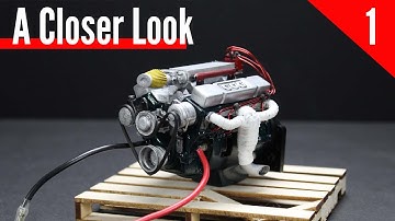 A Closer Look - 3D Printed V8 Motor