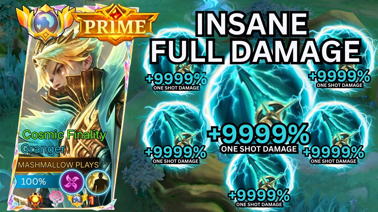 GRANGER INSANE FULL DAMAGE BUILD (HACK DAMAGE) │ BUILD TOP 1 GLOBAL GRANGER ~ MLBB