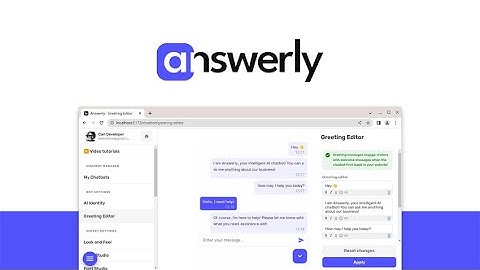 Answerly Lifetime Deal $49 | AI-powered customer support