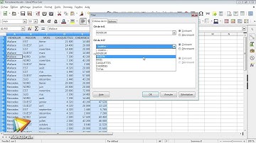 Tutoriel Calc 5 : Trier des données | video2brain.com