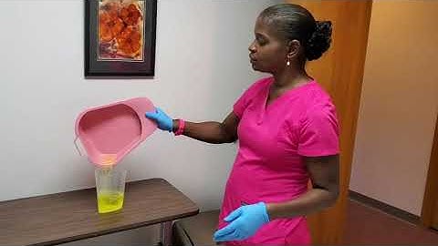 SKILL 13 — MEASURES AND RECORDS URINARY OUTPUT