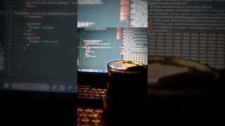 Fueling a Coding Marathon with Caffeine 🚀 | Study With Me #shorts #coding