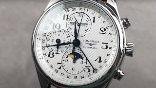 Longines Master Complete Calendar Chronograph L2.773.4.78.3 Longines Watch Review