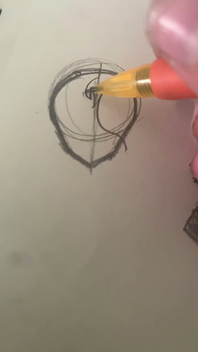How I draw hair