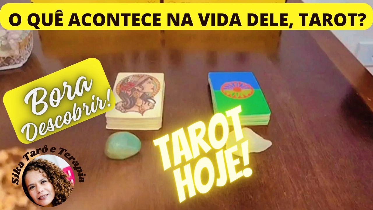 O que acontece com ele, Tarot? O quê a cartomancia te revela?